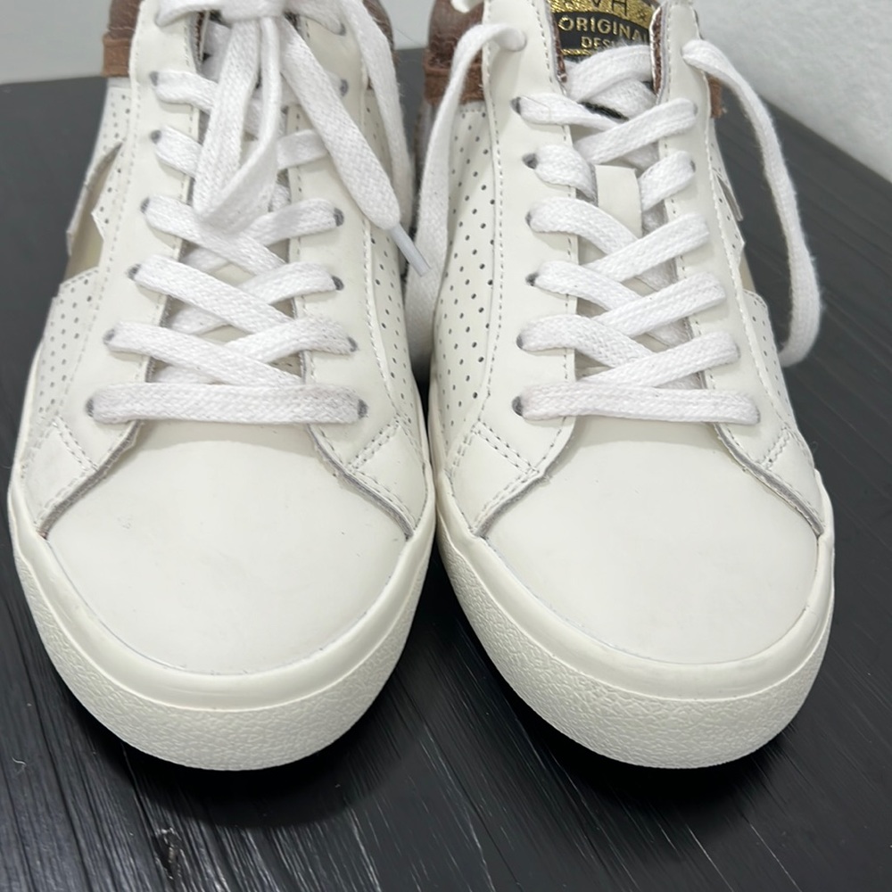Vintage Havana Bounce Sneaker white Leopard Mix Women’s Size 9